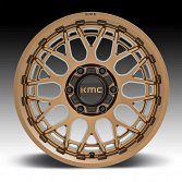 KMC Technic KM722 Matte Bronze Custom Wheels Rims 3